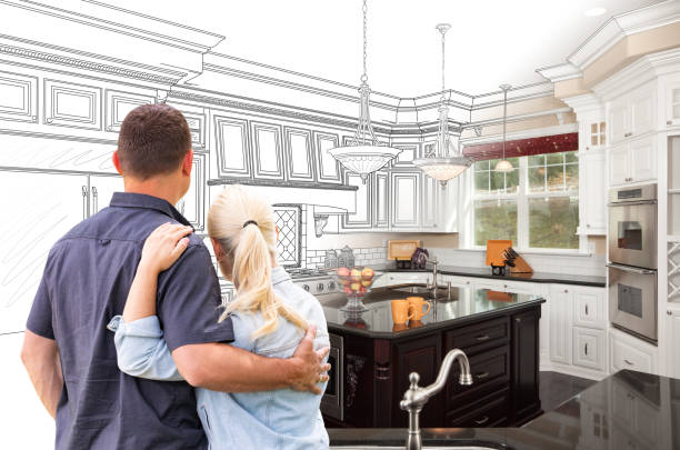 Custom kitchen cabinets installed in a Rocky Hill home